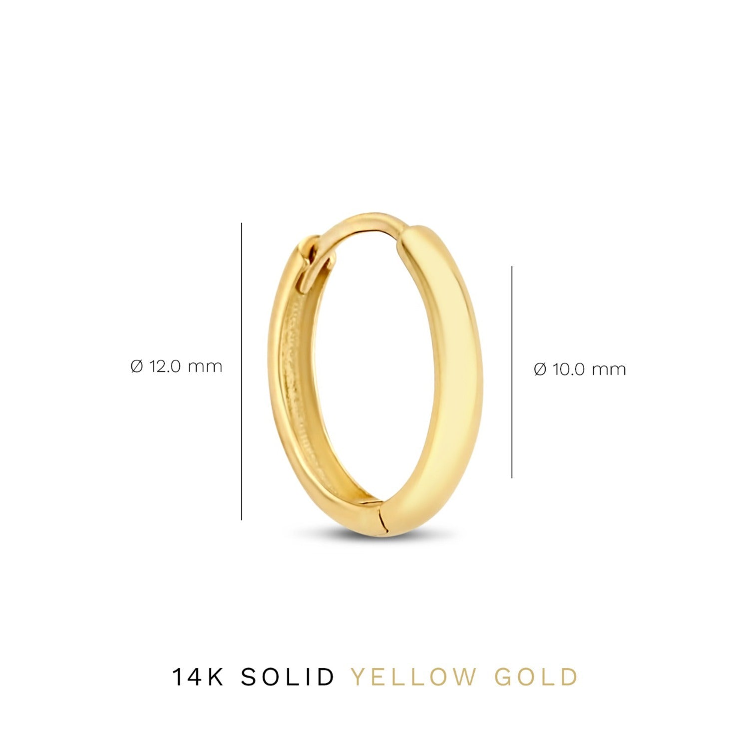 Isabel Bernard Cadeau d'Isabel 14 Carat Golden Earrings Set IB90147