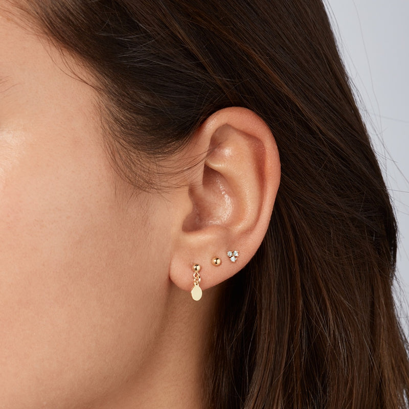 Jackie Gold Boucles d'oreilles Or 14 carats JKE24.402-zoom-