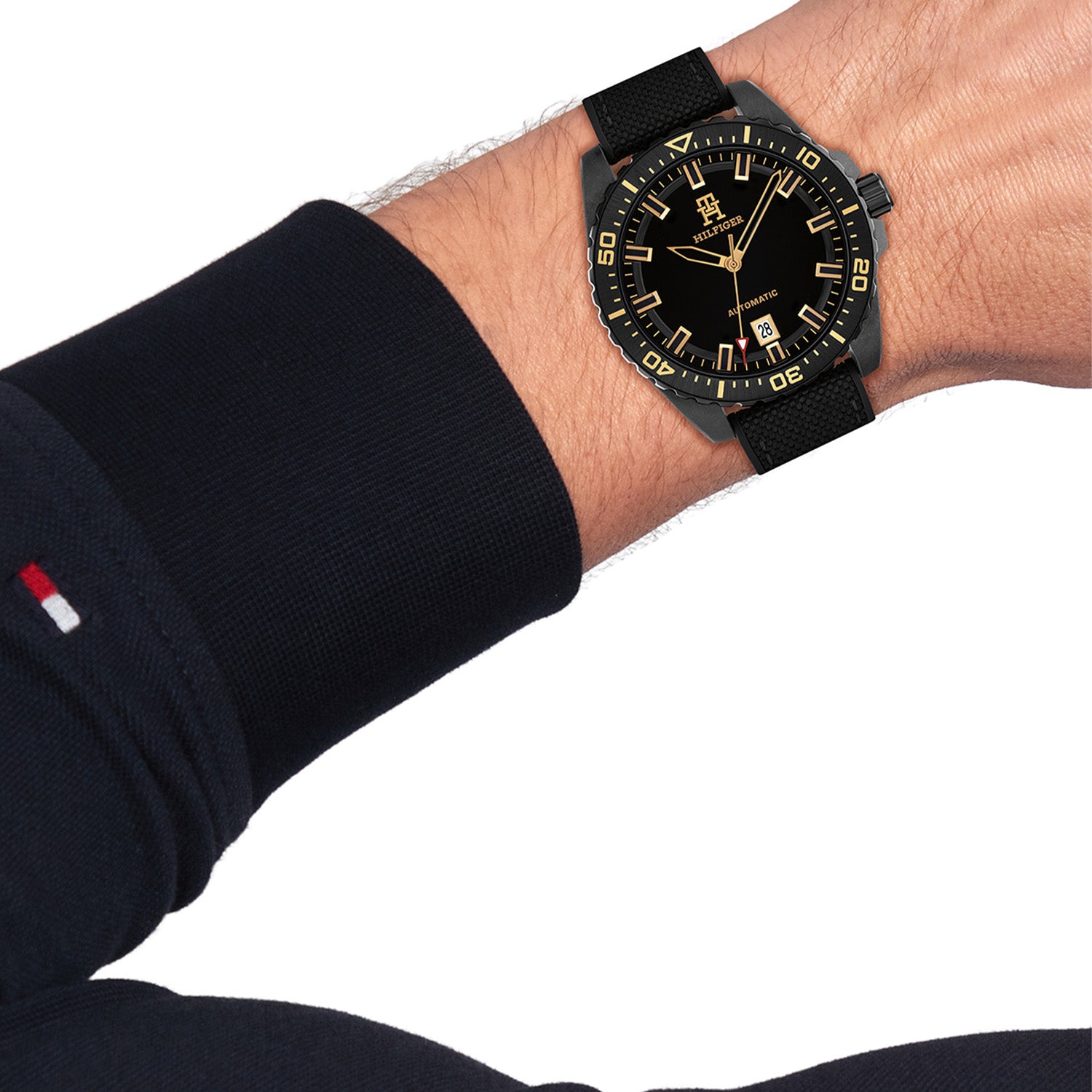 Tommy Hilfiger Carbon Automatic Black Women's Watch TH1792159