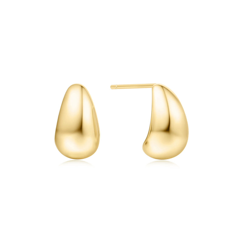 Ania Haie Voque Maven Boucles D'Oreilles En Argent Sterling 925 AH-E062-05G-zoom-