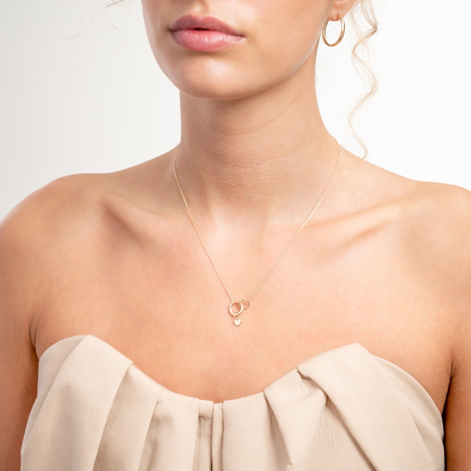 Isabel Bernard Le Marais Heart 14 karat gold charm IB350056