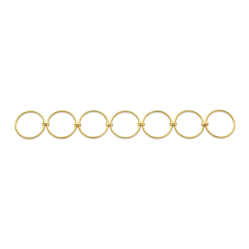 Isabel Bernard Cour d'Honneur Adora 14 karat golden 7-piece multiring ib330104-54-zoom-
