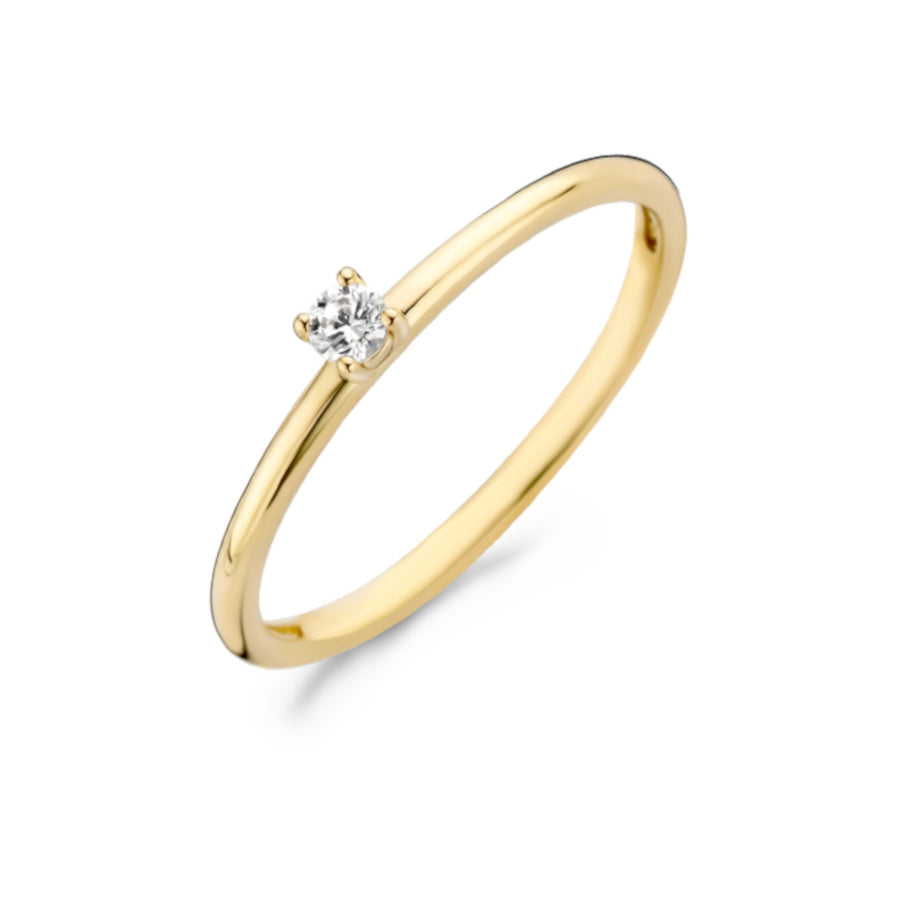 Blush 14 Carat Gold Ring 1200YZI/46 (size: 46)