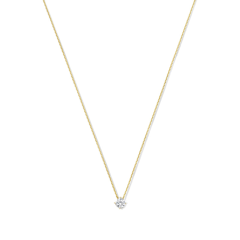 Beloro Jewels Regalo d'Amore ensemble cadeau collier et bracelet en or 9 carats avec pierres zirconium BO90048-zoom-