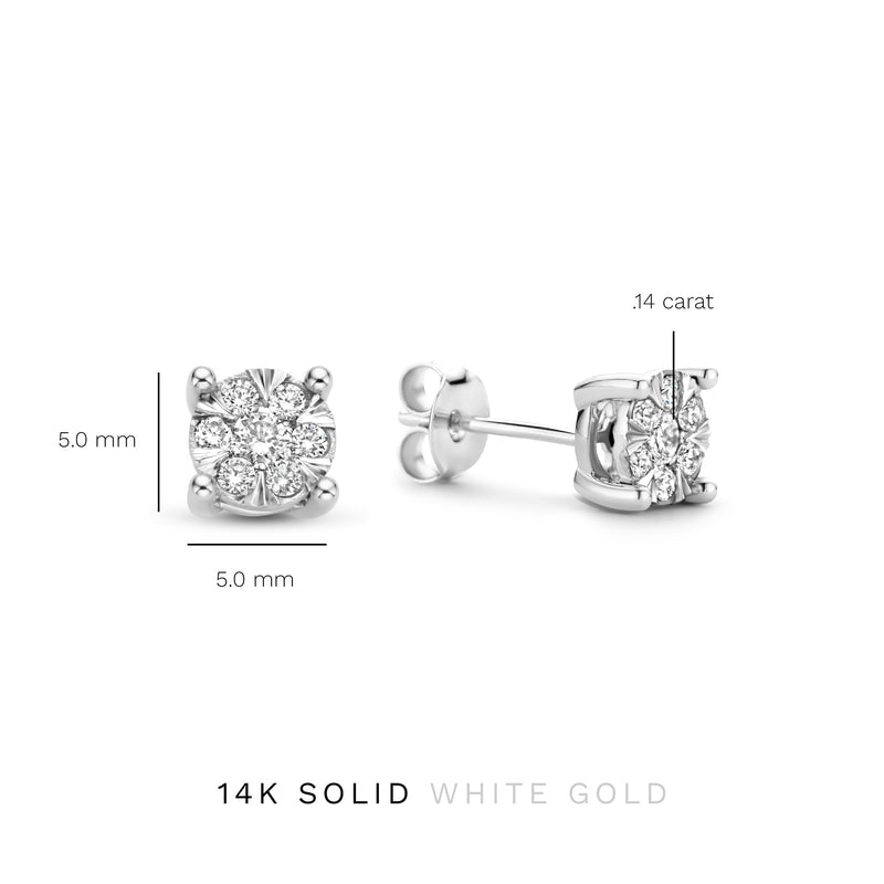 Isabel Bernard De la Paix Boucles d'oreilles Or blanc IBD360014-zoom-