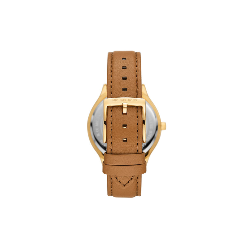 Michael Kors Slim Runway Femmes Montre Or MK7465-zoom-