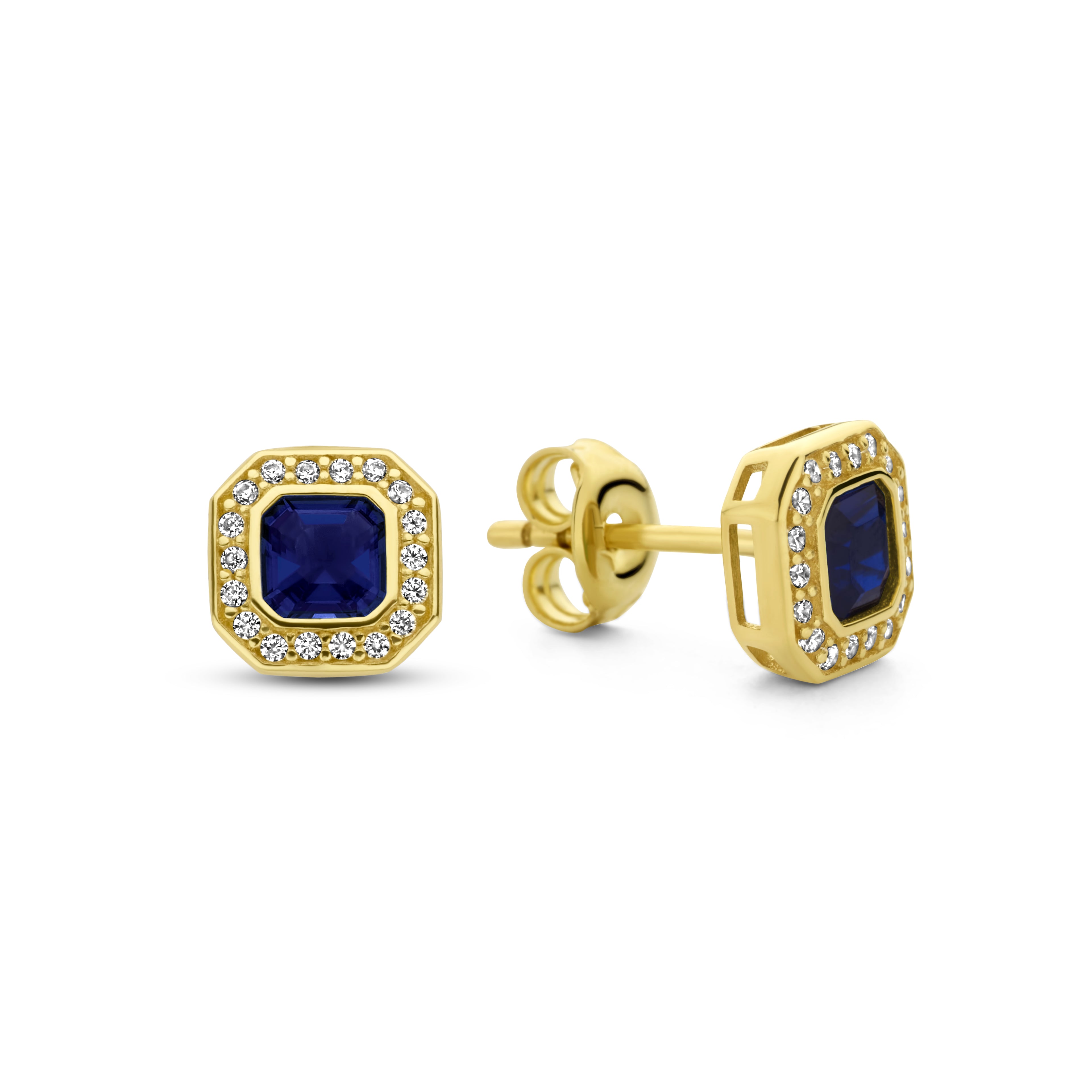Beloro Jewels Monte Napoleone Sofia 9 carat gold Ear Studs BO360045