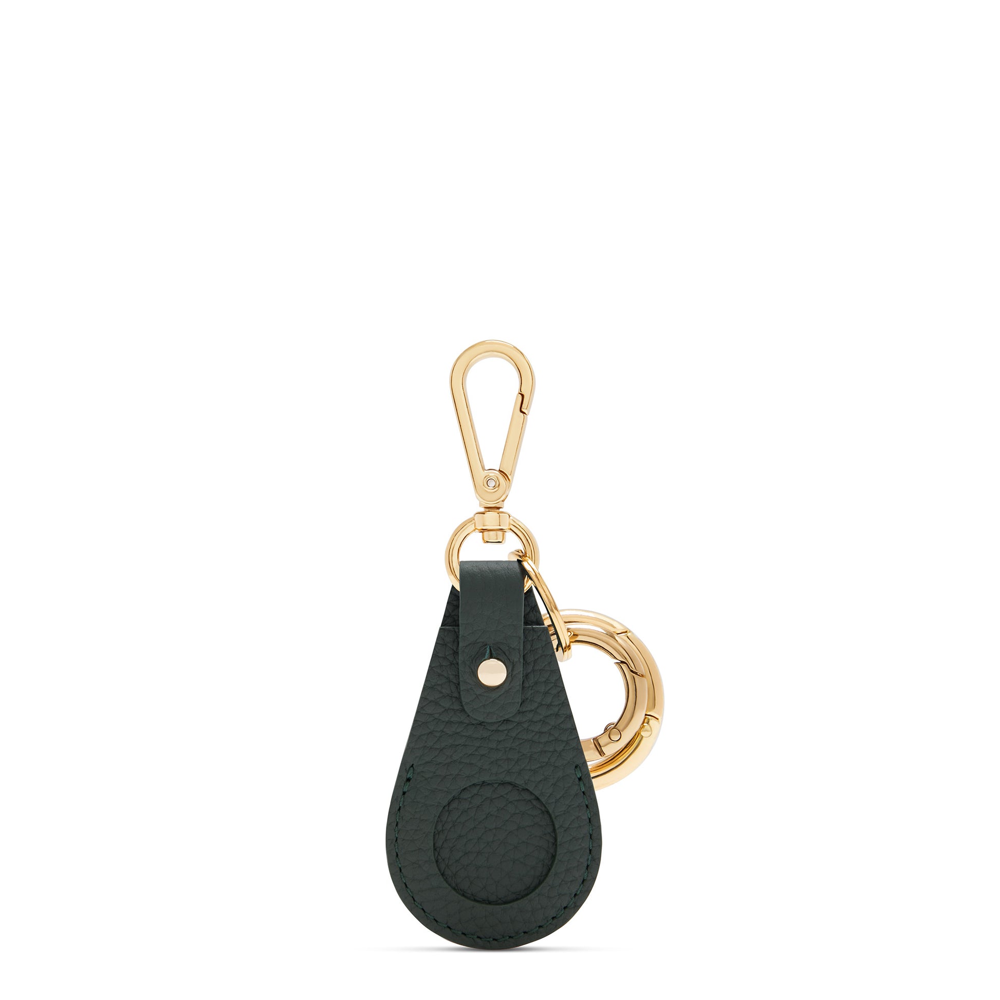 Isabel Bernard Honoré Filou Green Calfskin Airtag Key Pendant IB66000-061