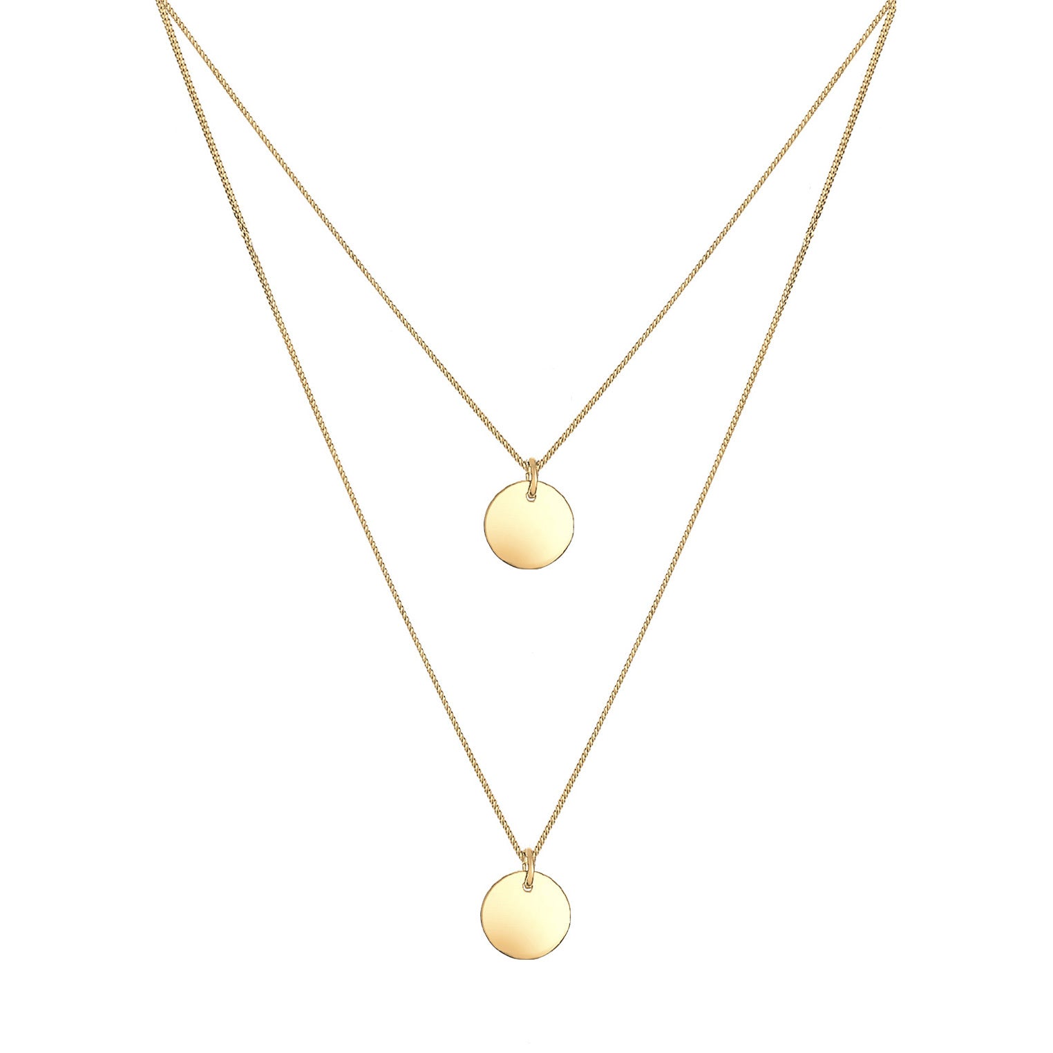 Elli 925 Sterling Silver Layered 2004-BF-0008012-001