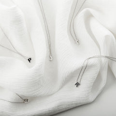 Selected Jewels Julie Chloé 925 sterling zilveren initial ketting SJ1010101-A