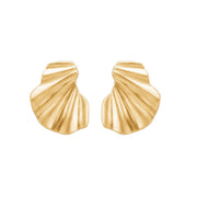 ENAMEL Copenhagen Boucles d'oreilles Plaqué or 18 carats E70GM