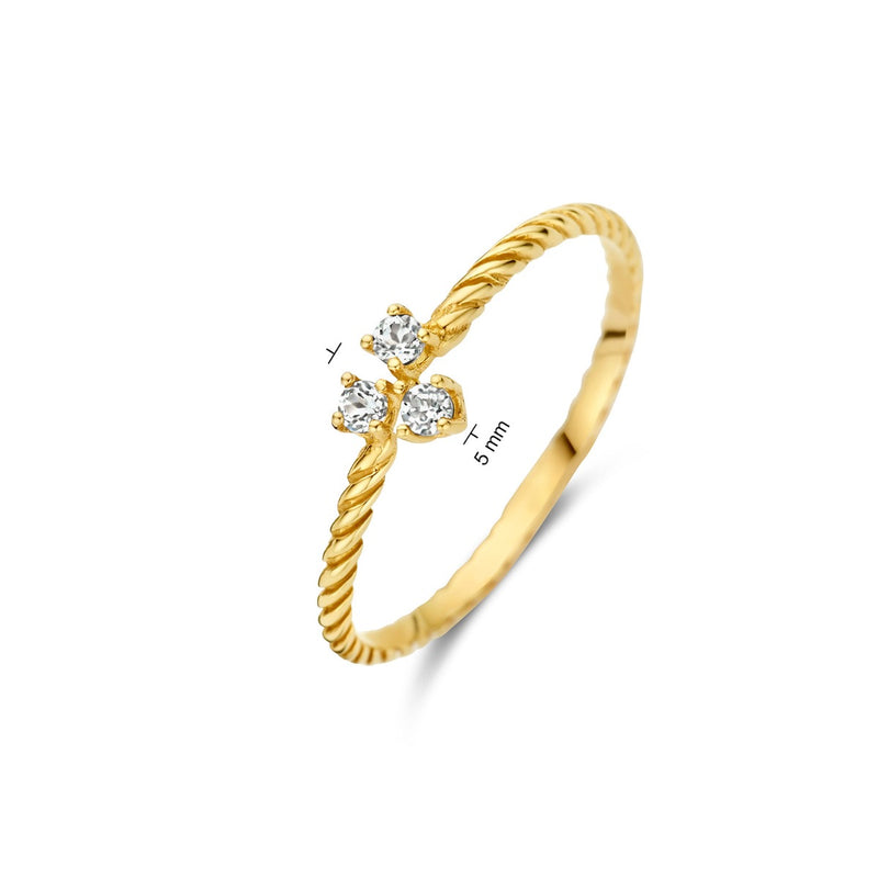 Jackie Gold Bague Or 14 carats JKR23.361.52-zoom-