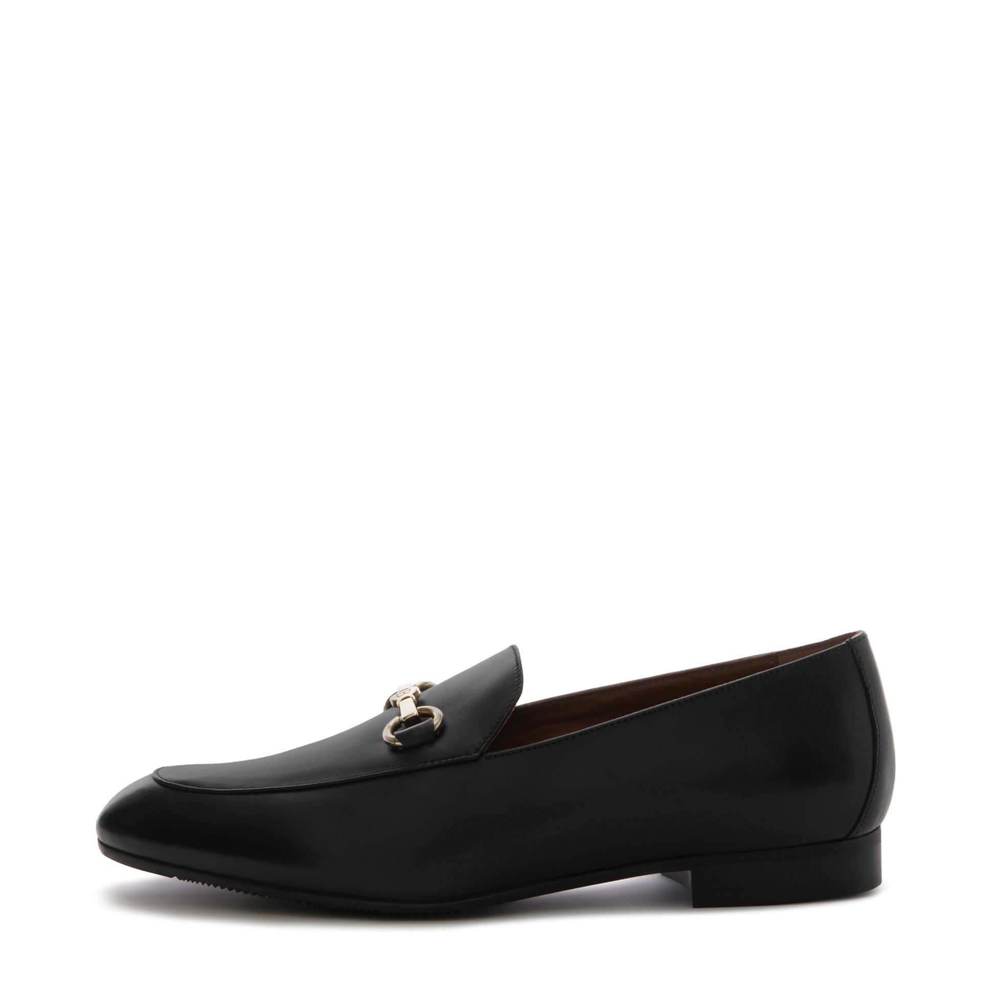 Isabel Bernard Vendôme Fleur Zwarte Leren Loafers Van Kalfsleer IB51000-01-36