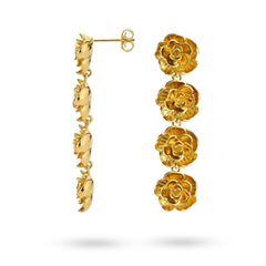 24Kae Gold Earrings 424108Y
