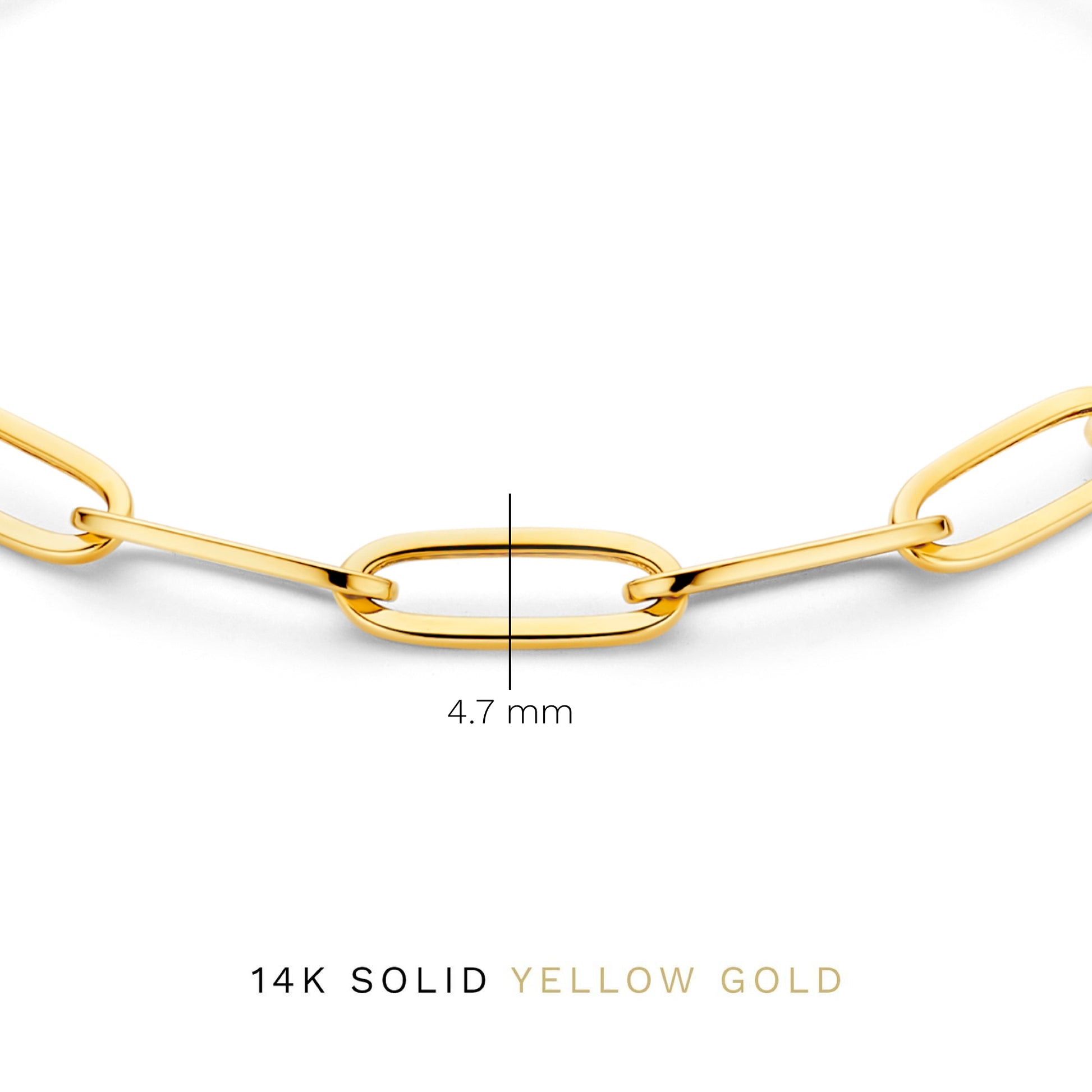 Isabel Bernard Aidee Odile 14 Carat Golden Chain bracelet IB320138