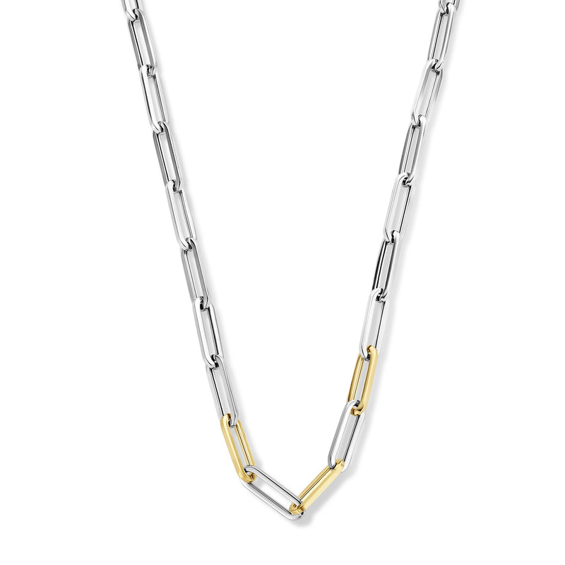 Parte Di Me 925 Sterling Zilveren met 14 Karaat Goud Bibbiena Poppi Guidi Ketting PDM32022-zoom-