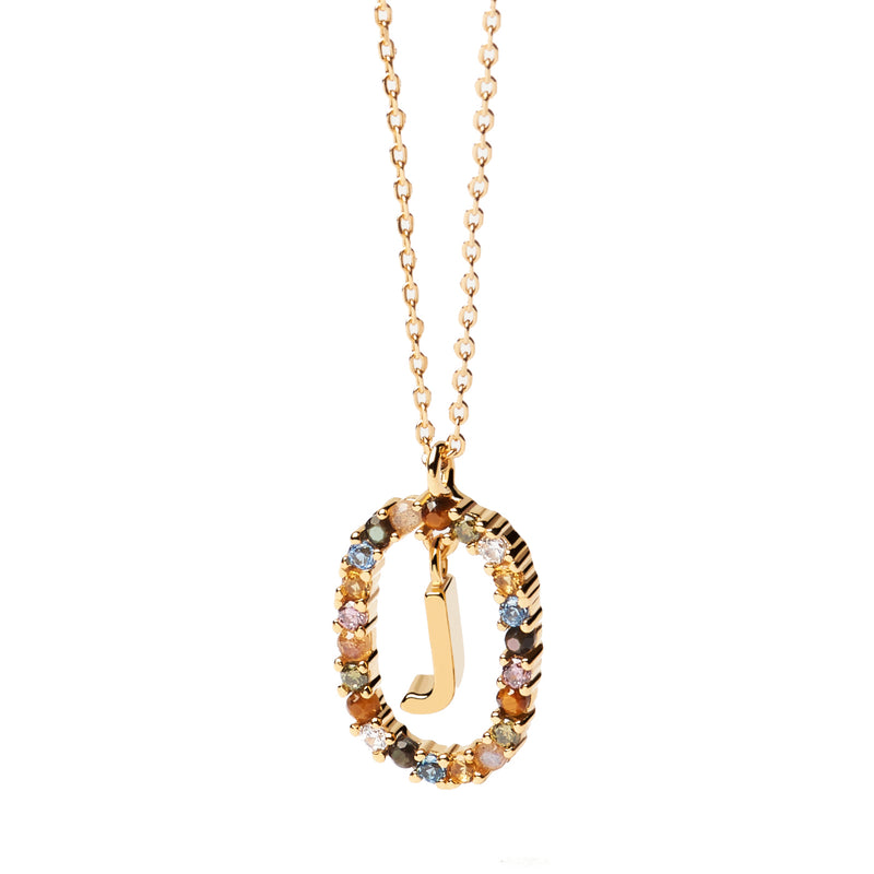P D Paola Femmes Collier Plaqué or 14 carats CO01-281-U-zoom-