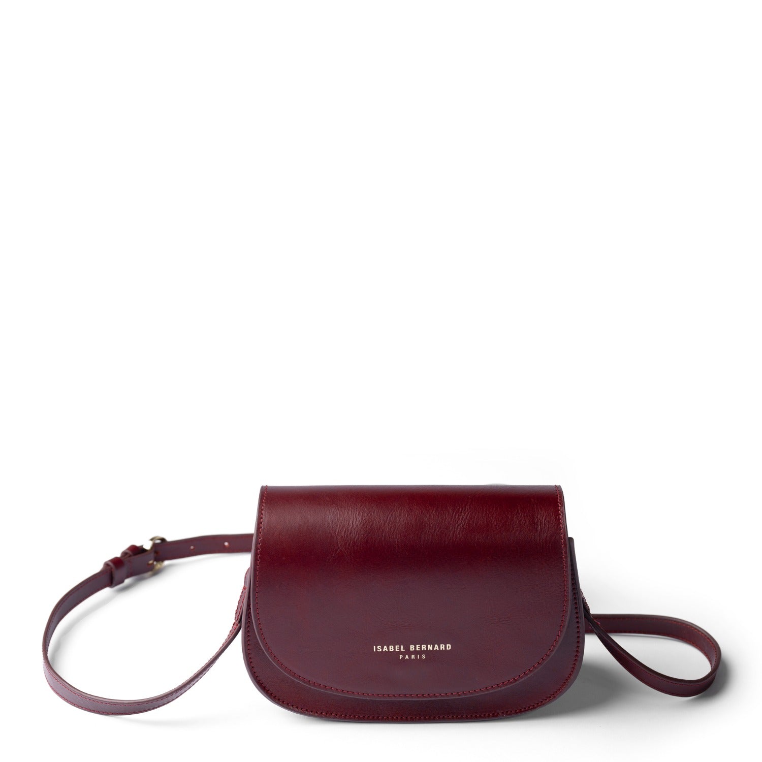 Isabel Bernard Montmartre Manon Bordeaux Red NatuurLeather Crossbody bag IB21111
