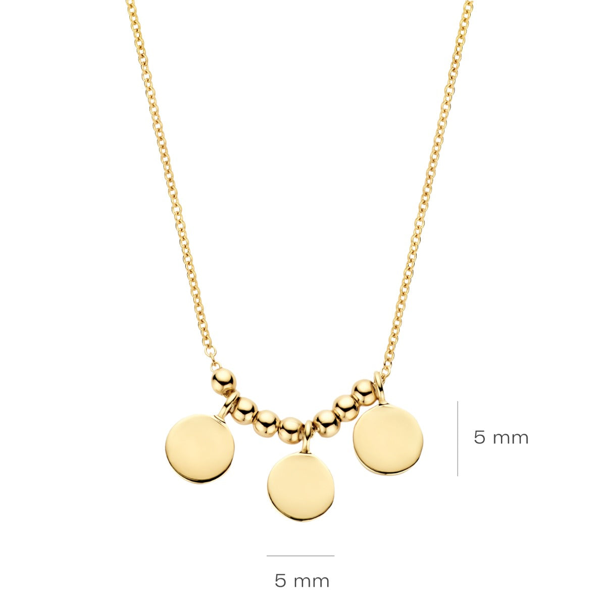Blush 14 karat gold Necklace 3170YGO