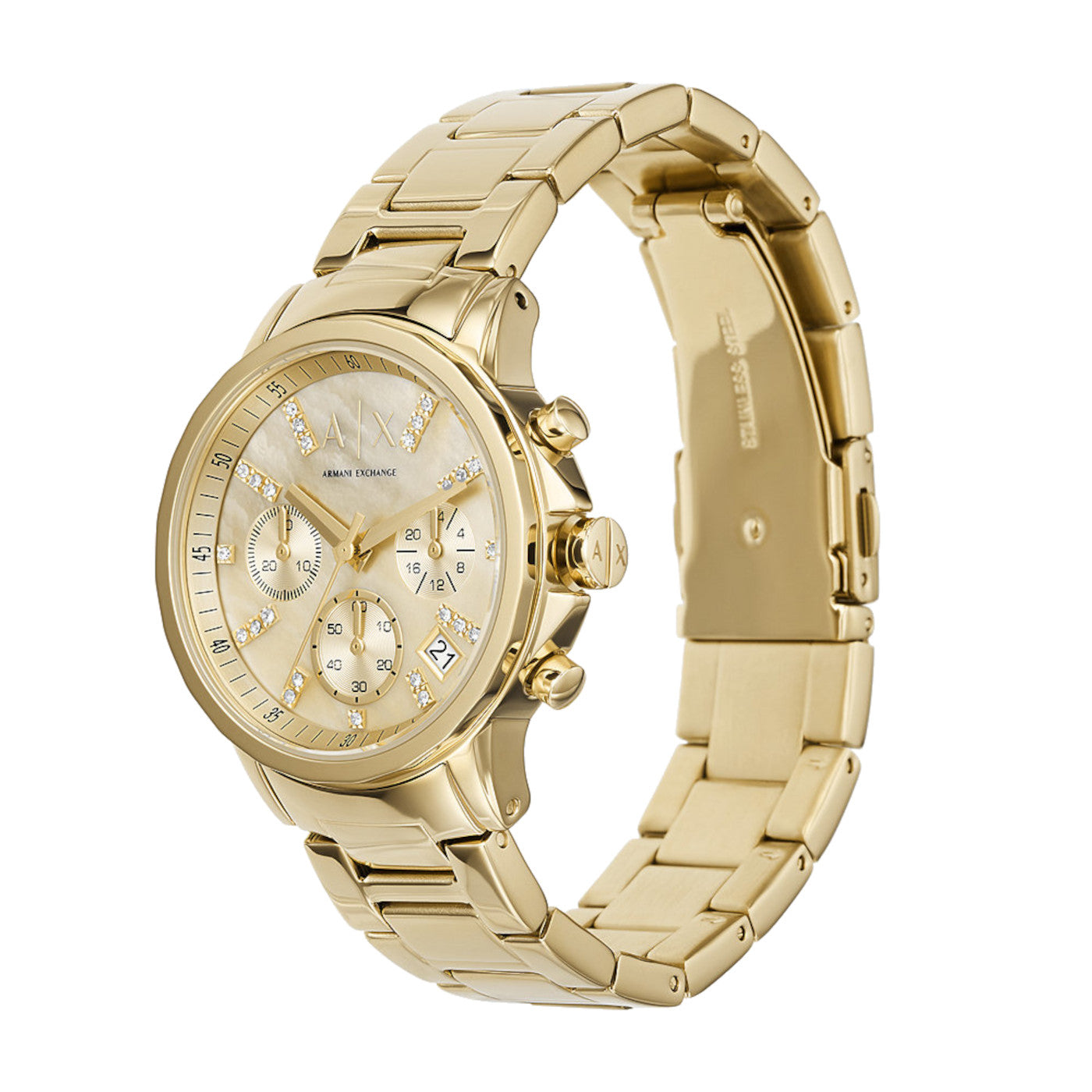 Armani Exchange Lady Banks Chronograaf Dames Horloge AX4327