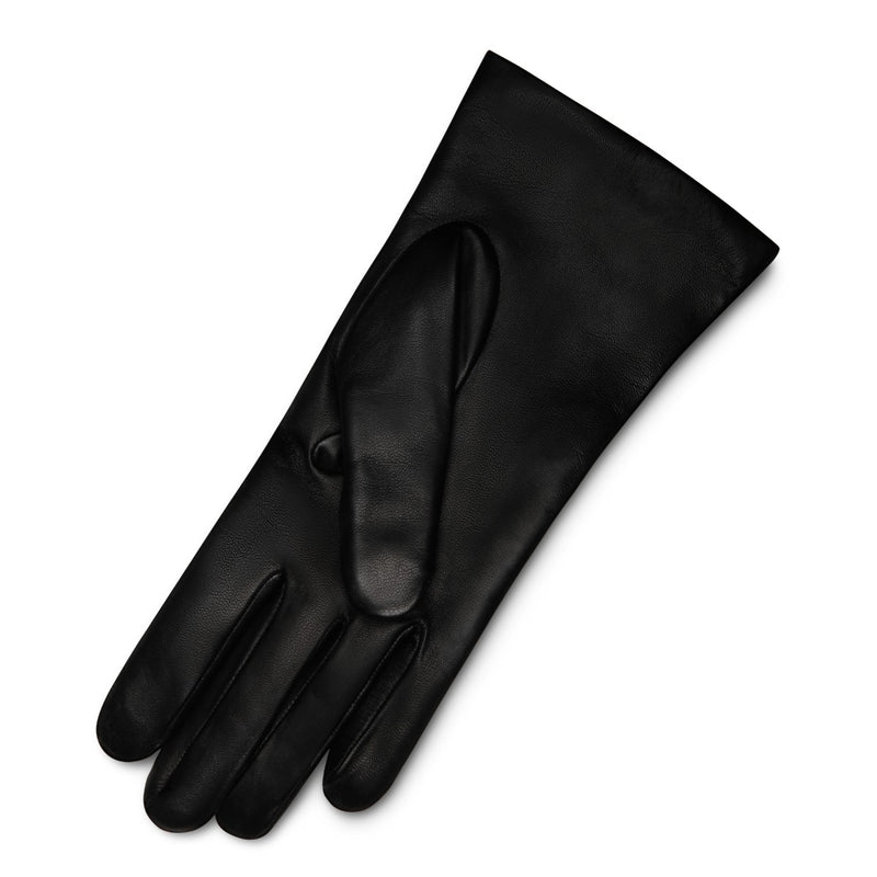 Isabel Bernard Honoré Eleanor black goatskin leather gloves IB67000-301--zoom-