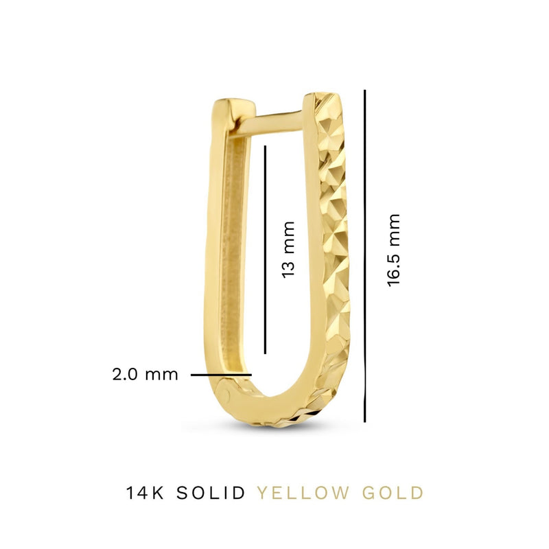 Isabel Bernard Rivoli Femmes Pendentifs d'oreille Or 14 carats IB360240-zoom-