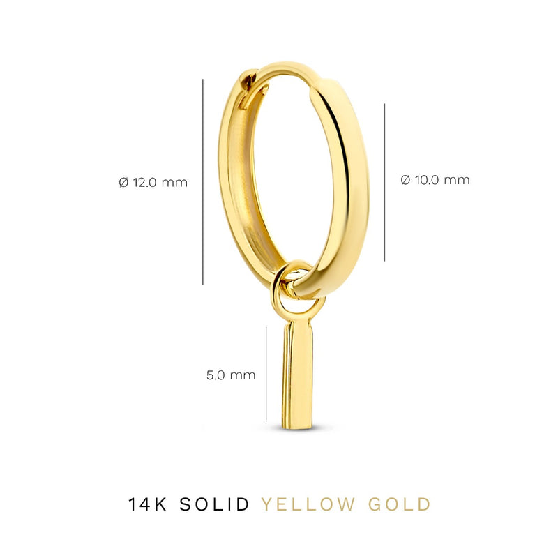 Isabel Bernard Monceau Femmes Créoles Or 14 carats IB360152-zoom-