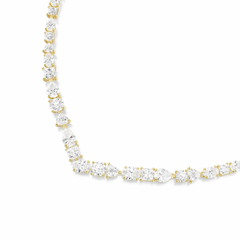 Swarovski Mesmera Gold Coloured Necklace 5743826
