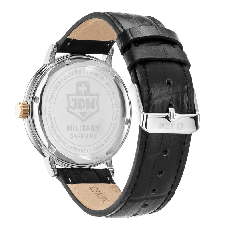 JDM Military Kilo II Montre Homme Blanche JDM-WG026-05-zoom-