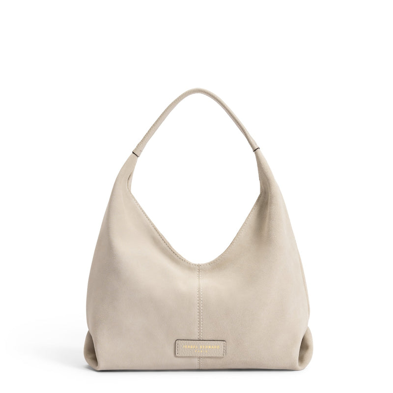 Isabel Bernard Honoré Grace Mini sac à main en suède crème IB21132-170-zoom-