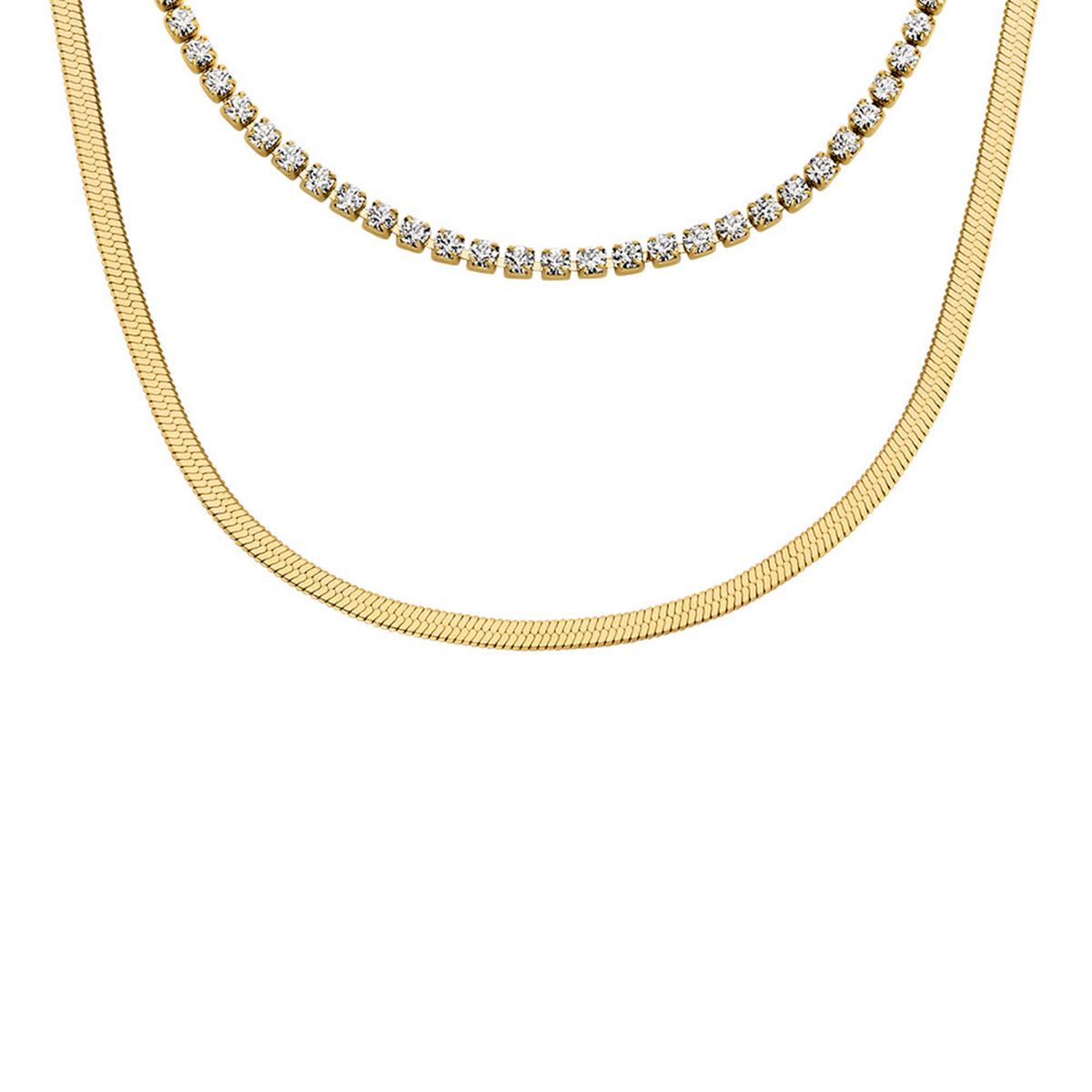 Fossil Ellis Stainless Steel Necklace JF04939710