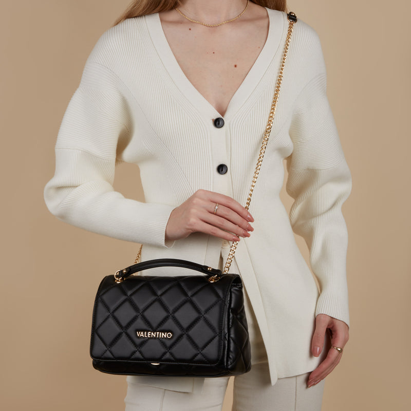 Valentino Bags Ocarina Sac à Bandoulière Noir VBS3KK02RNERO-zoom-