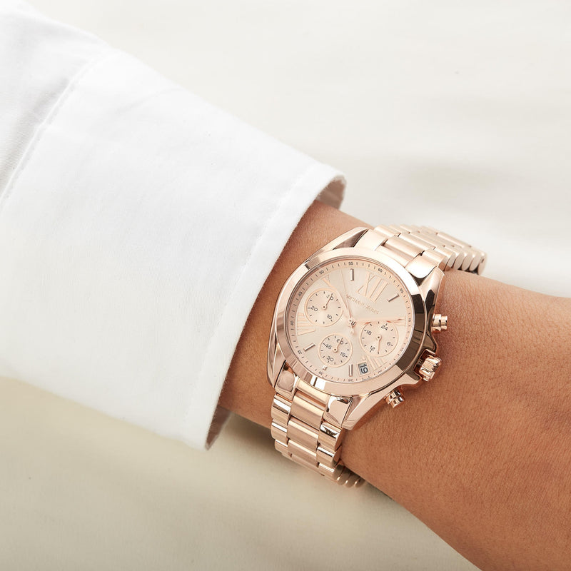 Michael Kors Rose Gold Femmes Montre Or rose MK5799-zoom-