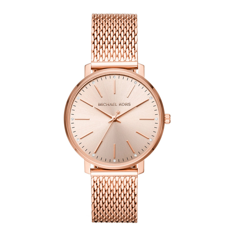 Michael Kors Pyper Femmes Montre Or rose MK4340-zoom-