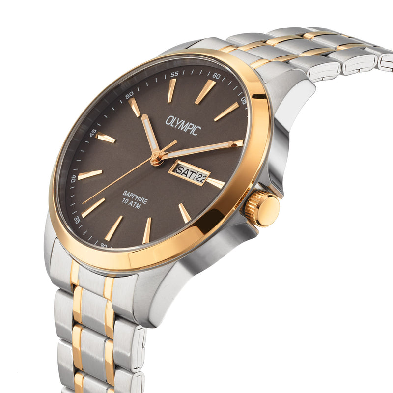 Olympic John Silver Men's Watch OL26HSS322B-zoom-