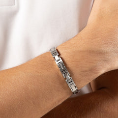 Hugo Boss Stainless Steel Silver Men's Chain bracelet HBJ1580792