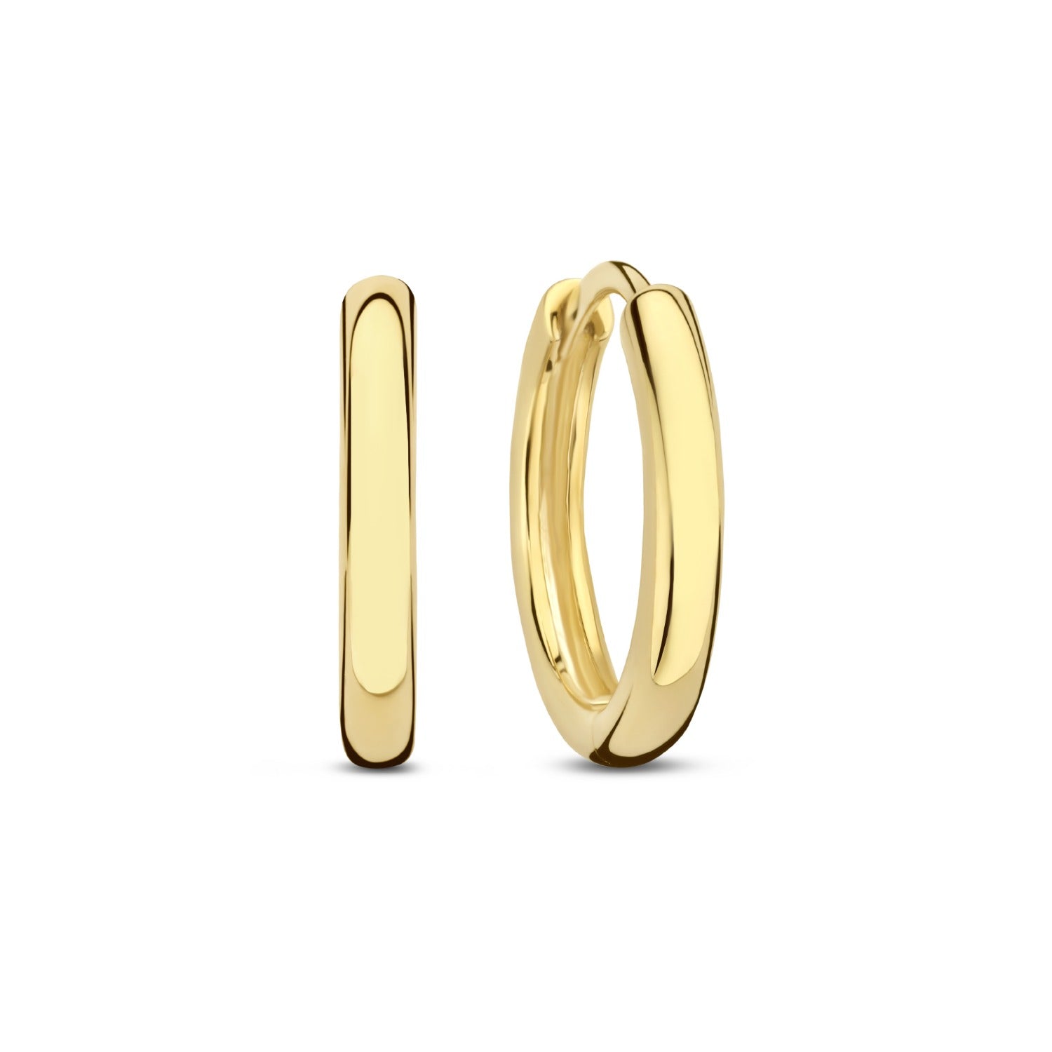 Beloro Jewels La Rinascente Camilla 9 carat gold Hoop Earrings BO360064