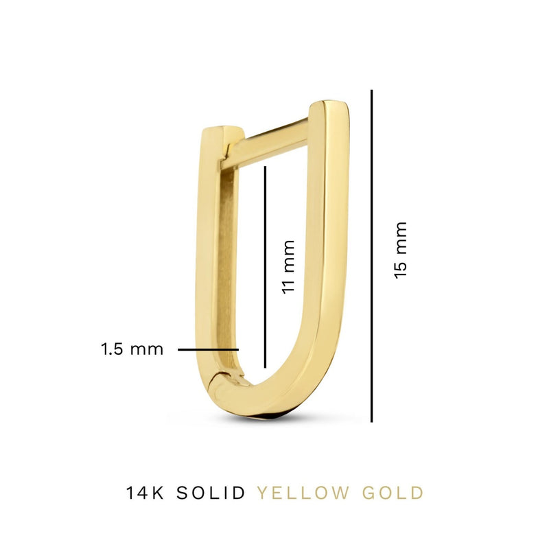 Isabel Bernard Rivoli Femmes Pendentifs d'oreille Or 14 carats IB360239-zoom-