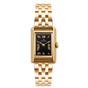 Mockberg Timeless Gold-coloured Noir Watch MO243