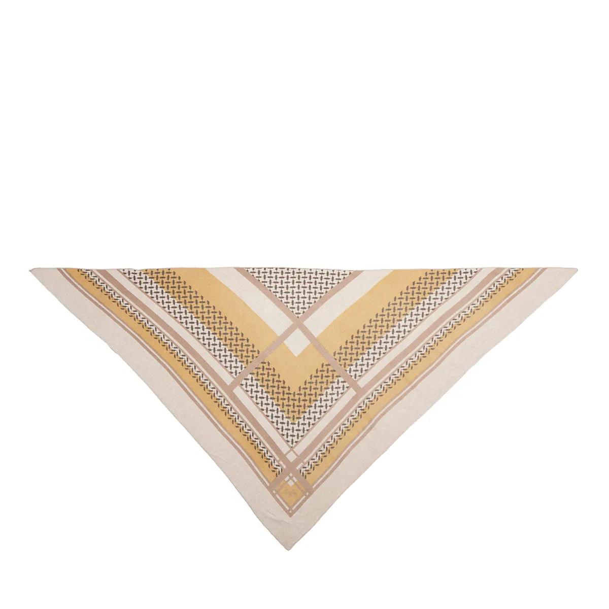 Lala Berlin Beige Cashmere Scarf 2001-A0386497