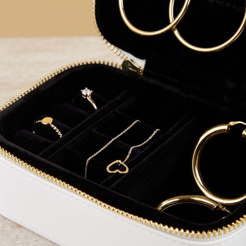 Brandfield Femmes Boîte à Bijoux Blanc BFJB100406-zoom-