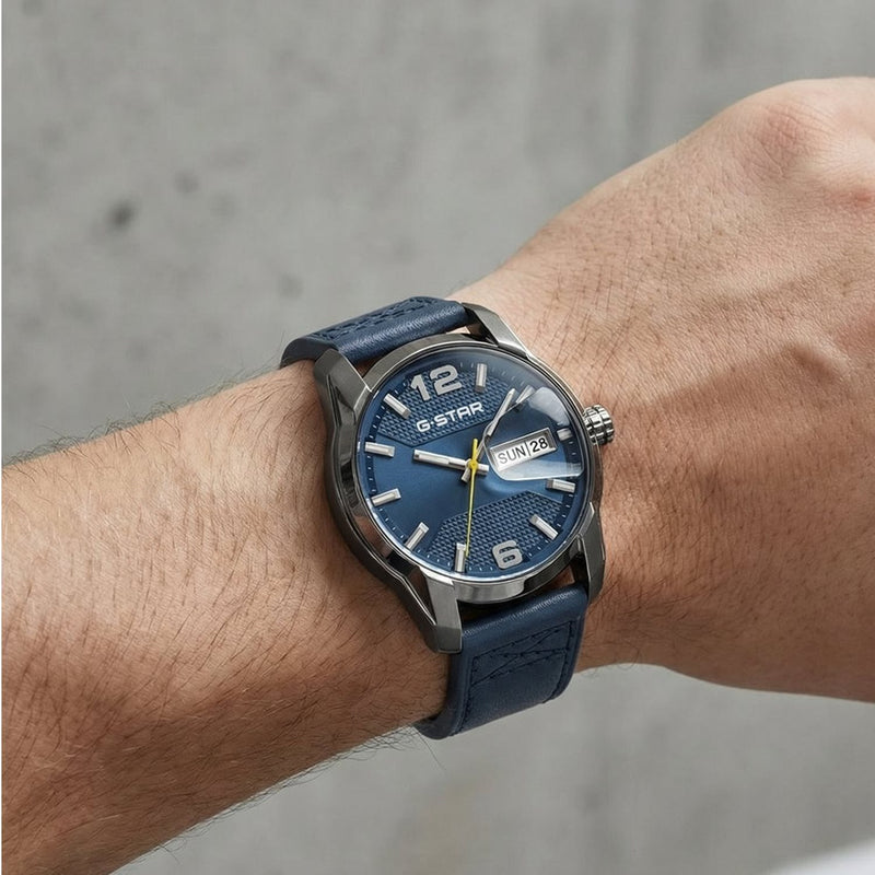 G-STAR Selvedge Montre Homme Bleue GSW.507.03-zoom-