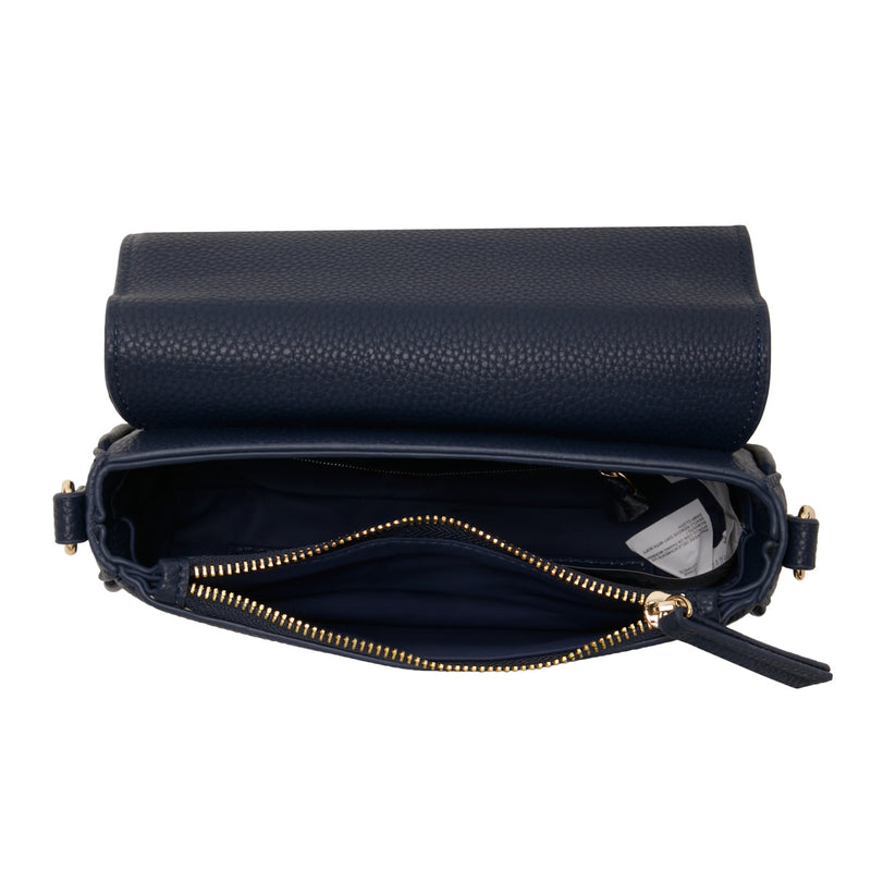 Valentino Bags Miramar Sac à bandoulière bleu Miramar VBS7UE02GBLU-zoom-