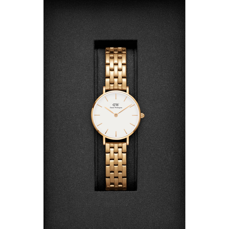 Daniel Wellington Petite Link Femmes Montre Or DW00100614-zoom-