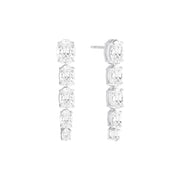 Sif Jakobs Ellisse Femmes Pendentifs d'oreille Argent SJ-E2323-CZ