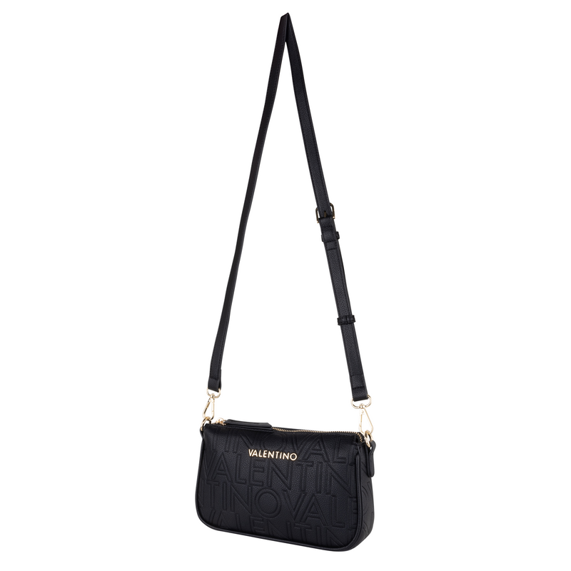 Valentino Bags Pansy Black Crossbody bag VBS8PG42NERO-zoom-