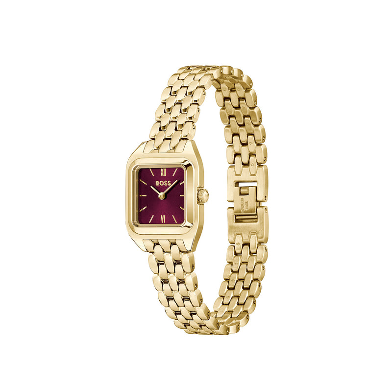 Hugo Boss Mae Petite Montre Femme En Or HB1502824-zoom-