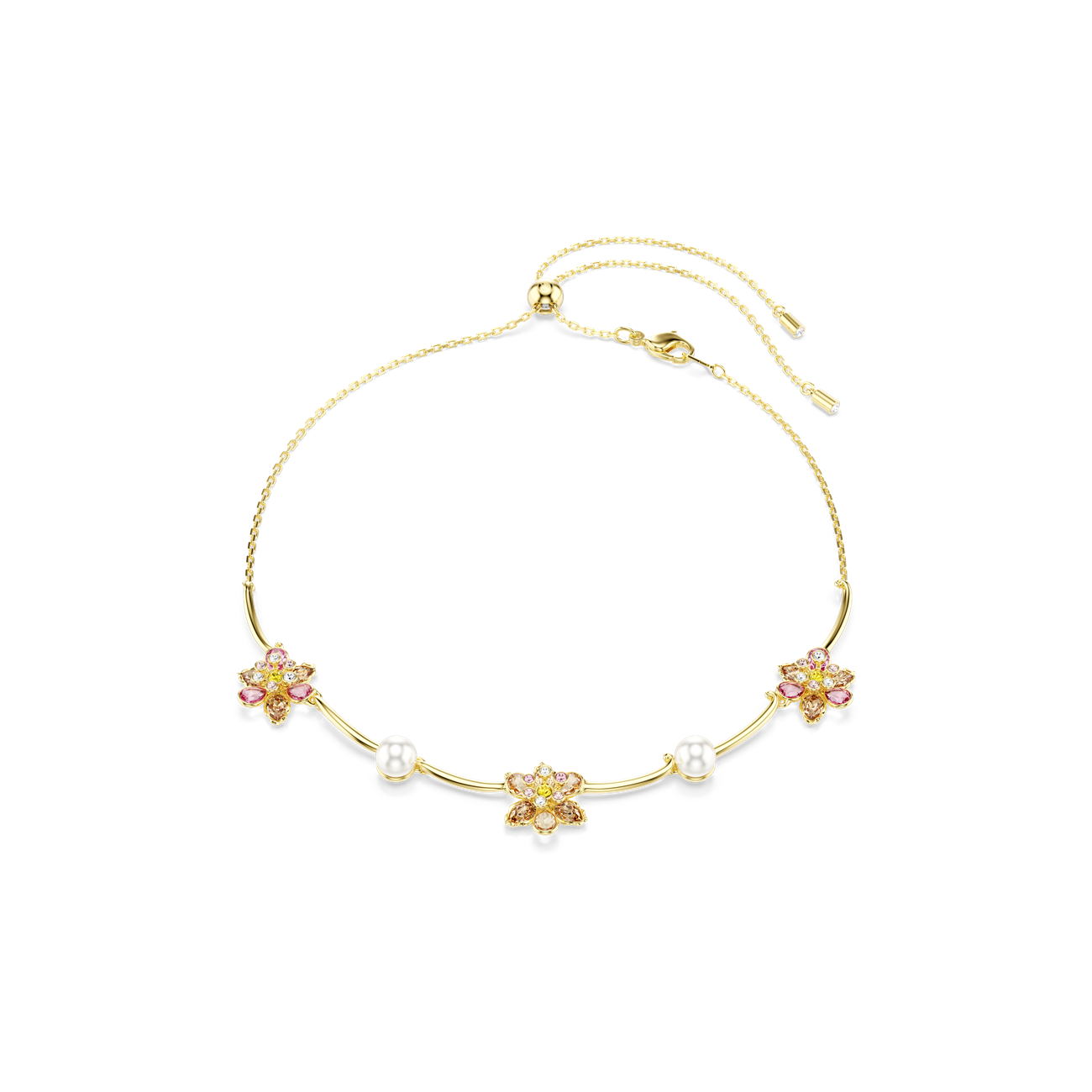 Swarovski Idyllia Gold Coloured Necklace 5732388