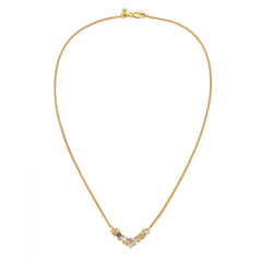 Elli 925 Sterling Silver Necklace with Moonstone 2004-BF-0007937-001