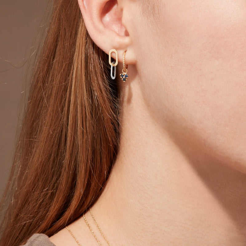 Jackie Gold Cannaregio Boucles d'oreilles pendantes en or 14 carats Cannaregio JKE24.482-zoom-